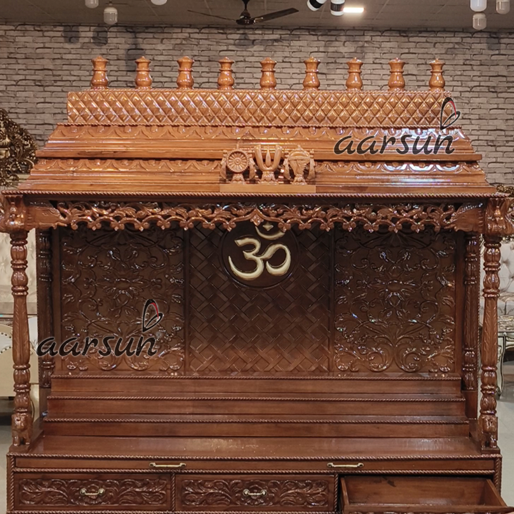 Large Hindu Pooja Mandir Gopuram Design - Image 3