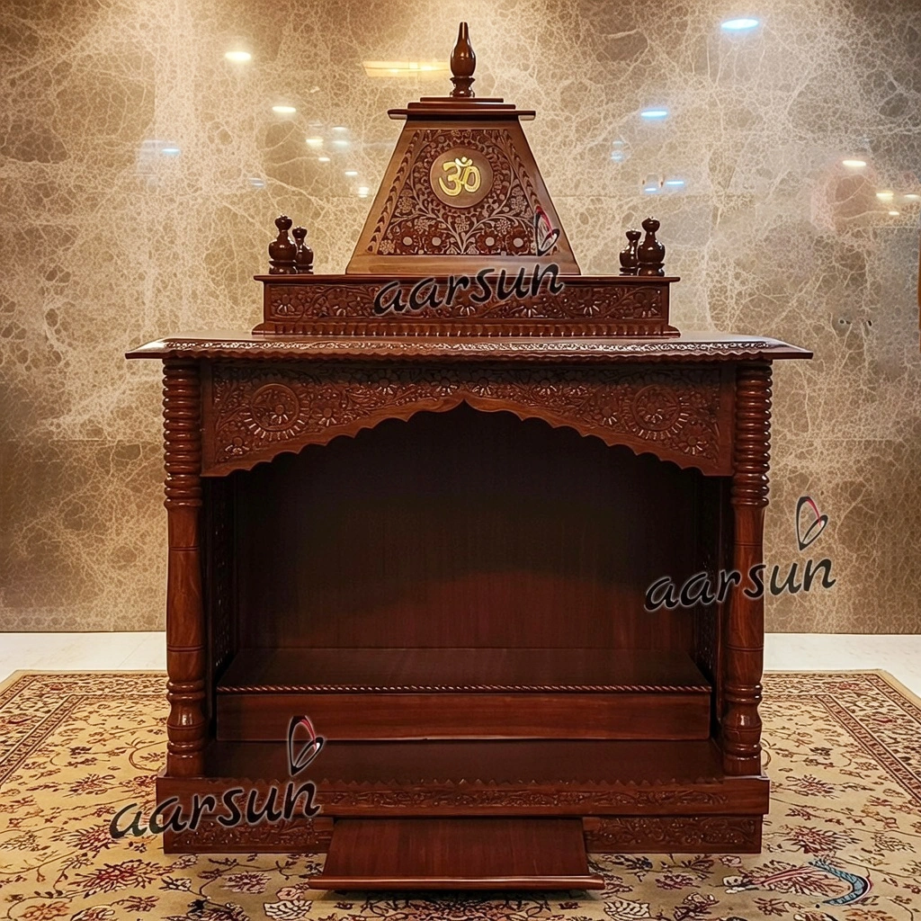 Popular High-Selling Pooja Mandir (Sheesham Wood)