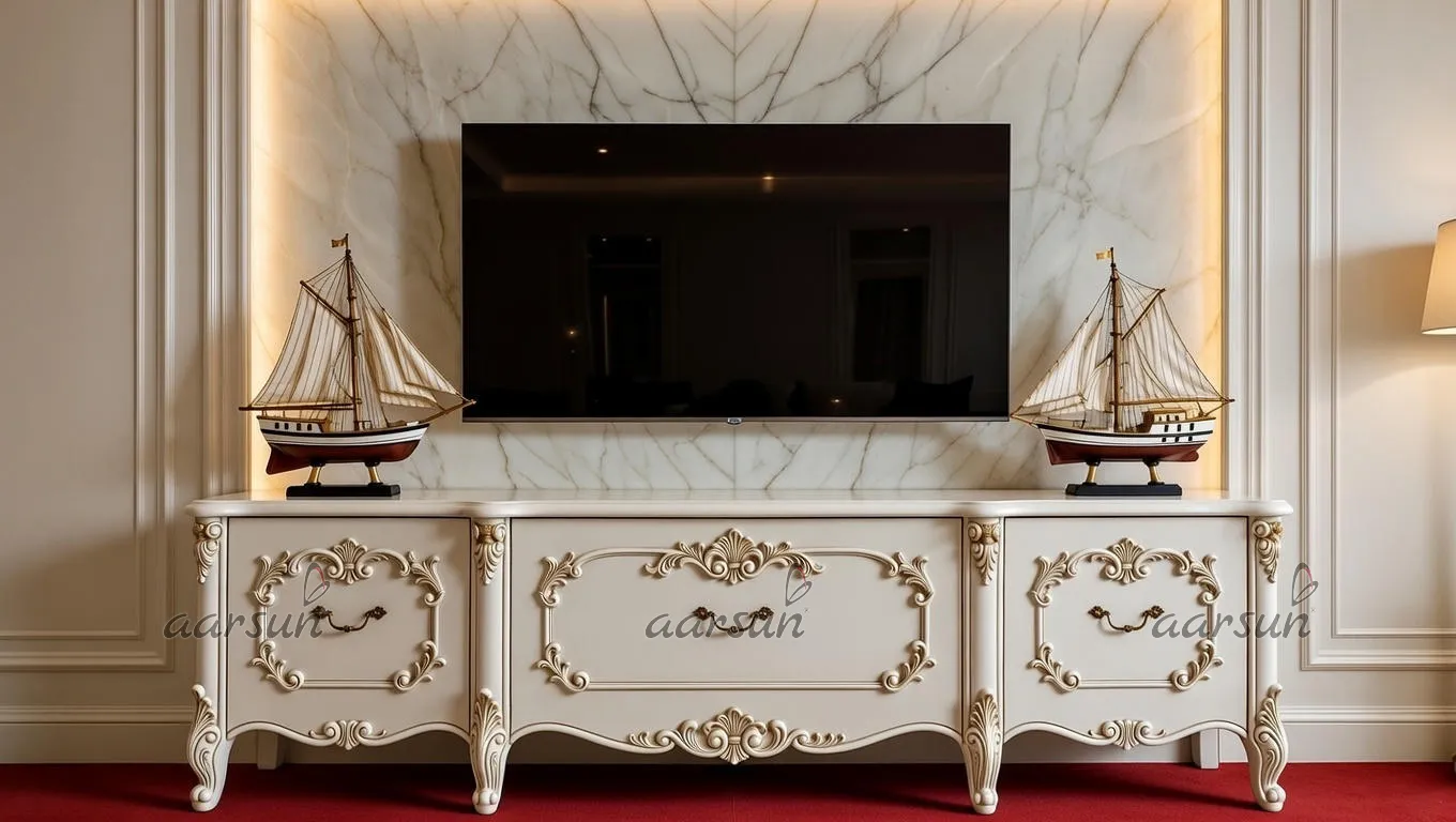 Aarsun Royal TV unit Cabinet Aarsun Royal TV unit Cabinet